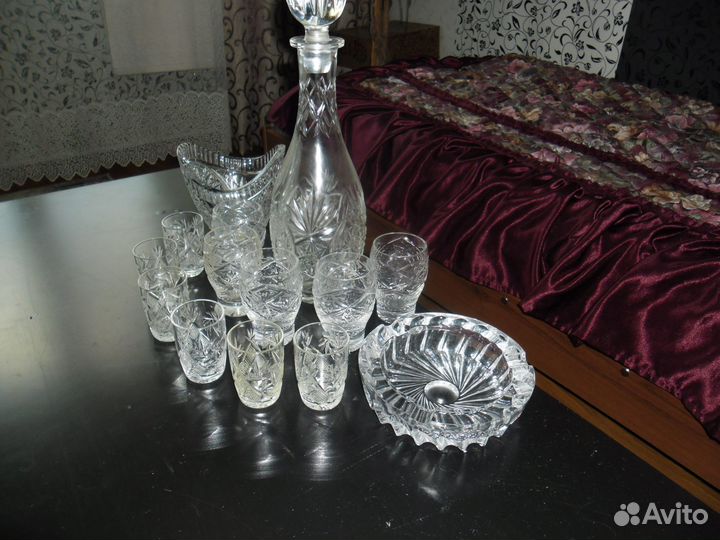 Графин хрустальный СССР