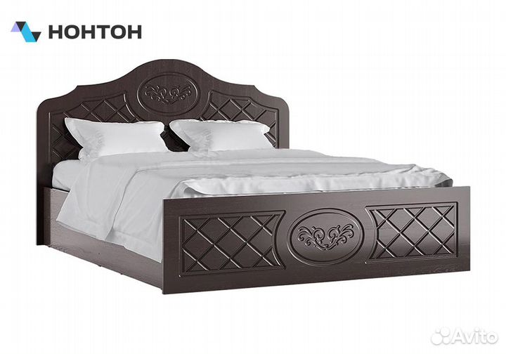 Кровать Престиж шоколад / венге