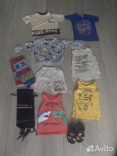 Вещи пакетом на мальчика 92