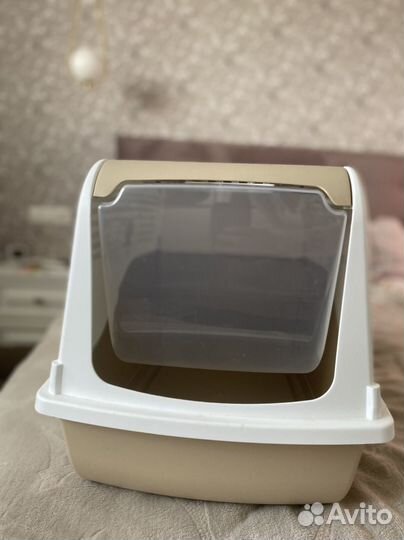 Туалет домик для кошек