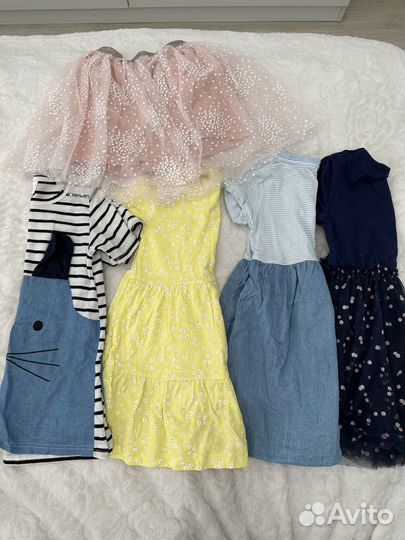 Вещи пакетом на девочку 92 98