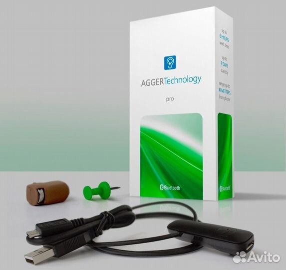 Микронаушник Plantronics 5 мм