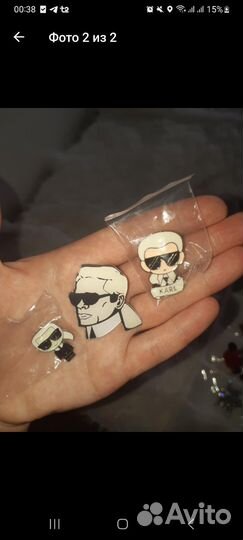 Значки Karl Lagerfeld