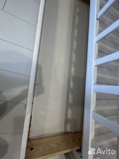 Детская кроватка с маятником Лель + матрас