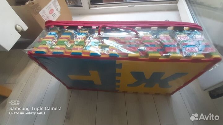 Мягкий коврик пазл