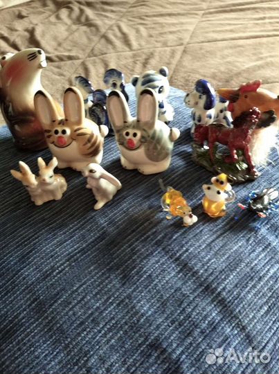 Фигурки животных разные