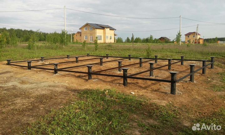 Винтовые (буровые) сваи