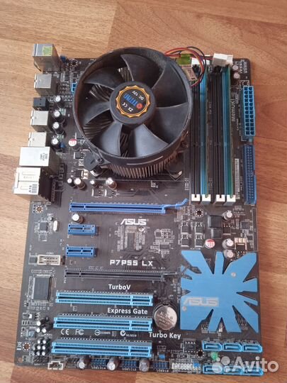 Материнская плата с поцессором