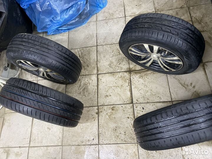 Колеса Литые диски r14 в сборе с резиной