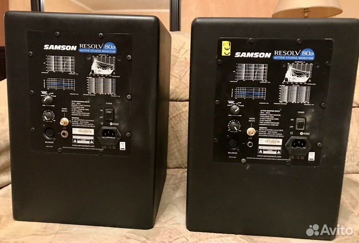 Студийные мониторы активные samson resolv 80A