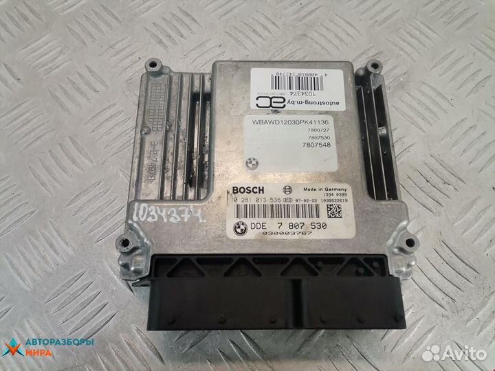 Блок управления двигателем BMW 3 E90/E91/E92/E93