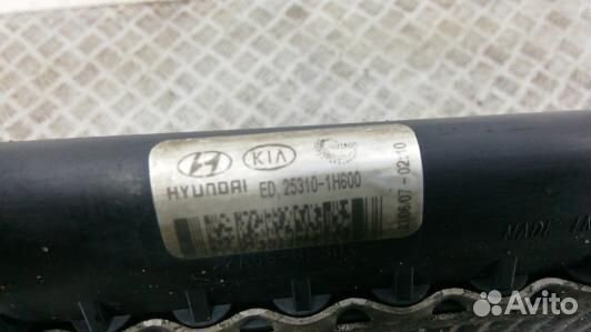 Радиатор системы охлаждения KIA CEE'D 1 (97G38KA01