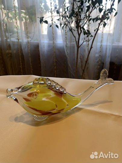 Рыбки стеклянные интерьерные СССР