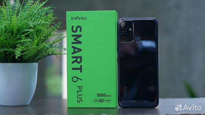Infinix Smart 6 Plus, 2/64 ГБ