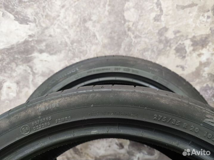 Continental ContiSportContact 5P 245/40 R20 и 275/35 R20 102Y