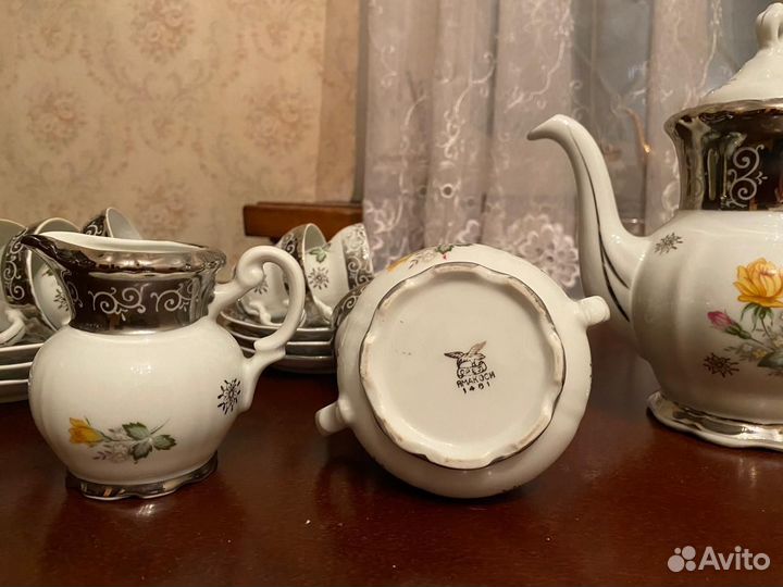 Японский кофейный фарфор Ямакоси Орел