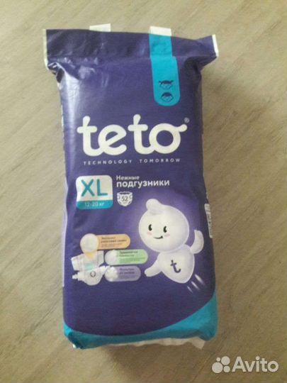 Подгузники teto