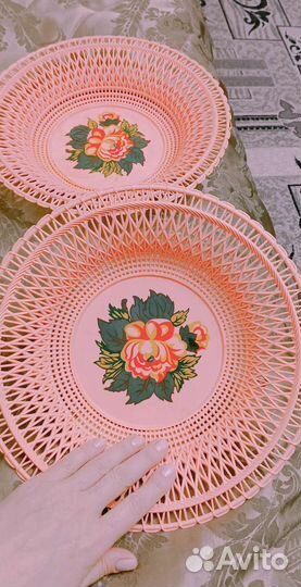 Тарелки для фруктов 2 шт