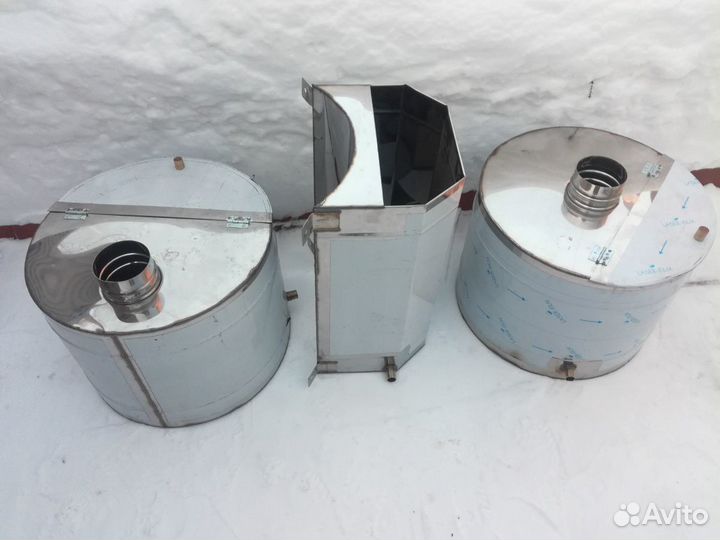 Нержавейка баки для Банных печей, доставка