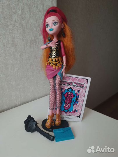 Кукла Монстер Хай, джиджи Грант - Новый скарместр