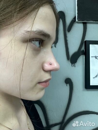 Модель на пирсинг