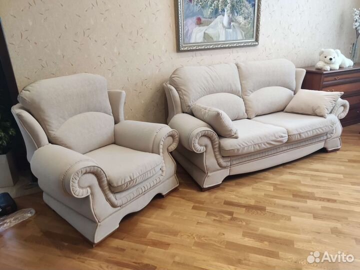 Перетяжка, ремонт диванов