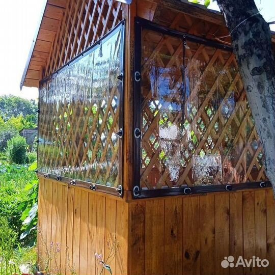 Мягкие окна для веранды