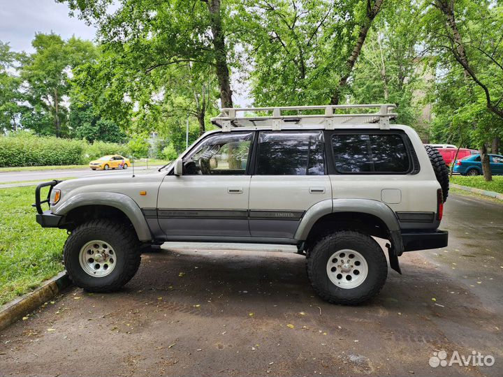 Toyota Land Cruiser 4.2 AT, 1995, 260 000 км