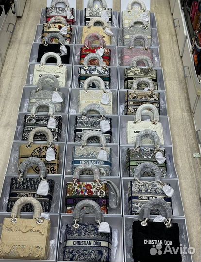 Сумка женская Christian Dior Lady D-lite