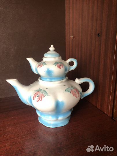 Чайник заварочный СССР (заварной и доливочный)