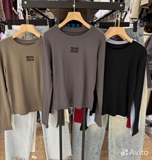 Лонгслив Miu miu