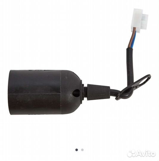 Патрон е27 на подвесе с клеммой