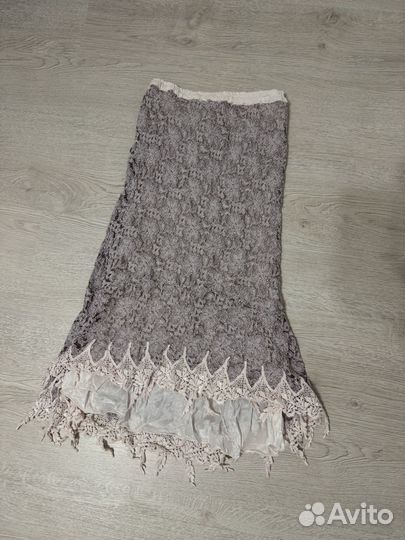 Юбка кружевная