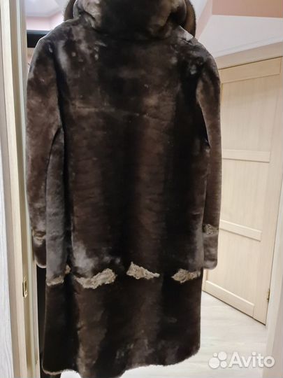 Шуба из мутона