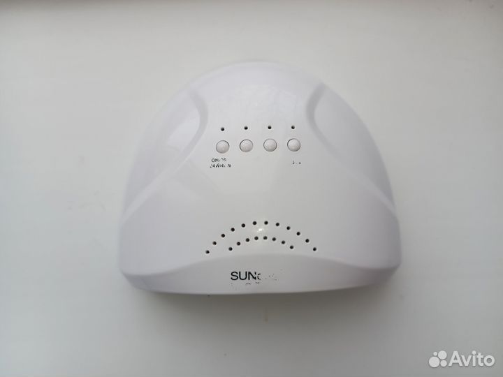 Лампа для маникюра SUN ONE, втирка, бафик и поталь