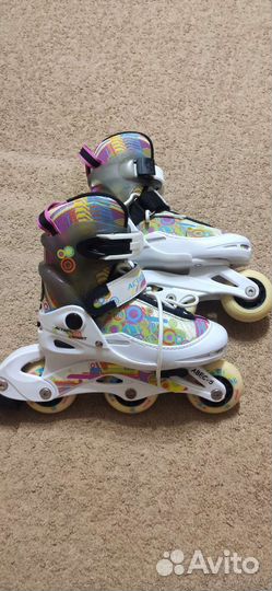 Роликовые коньки action