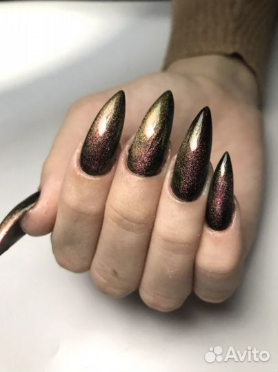 Наращивание ногтей и покрытие гель-лаком