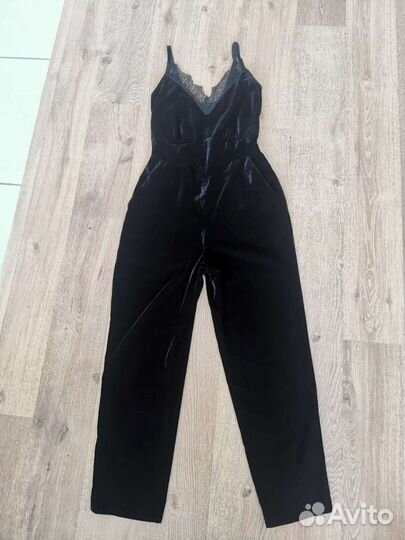 Комбинезон бархатный