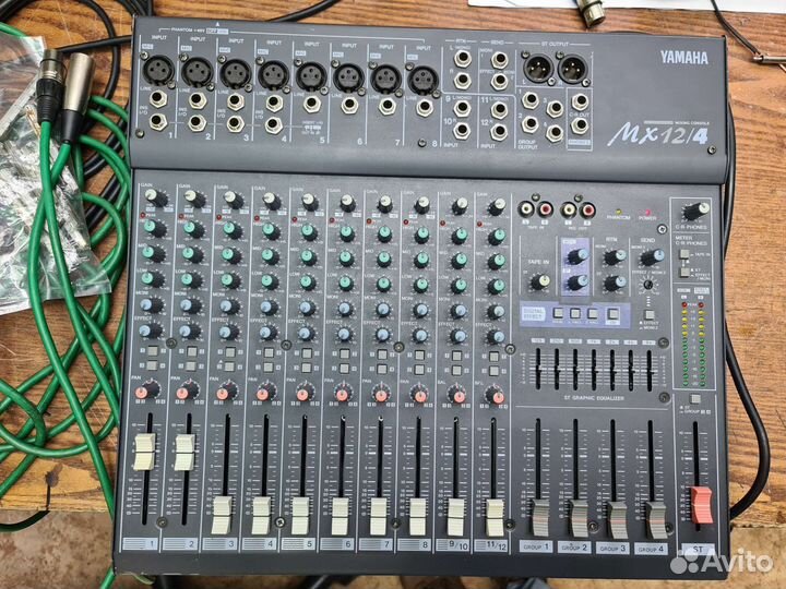 Микшерный пульт yamaha mx12/4