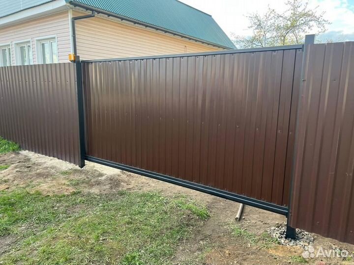 Забор из профлиста