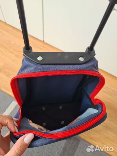 Рюкзак детский на колесах Тачки