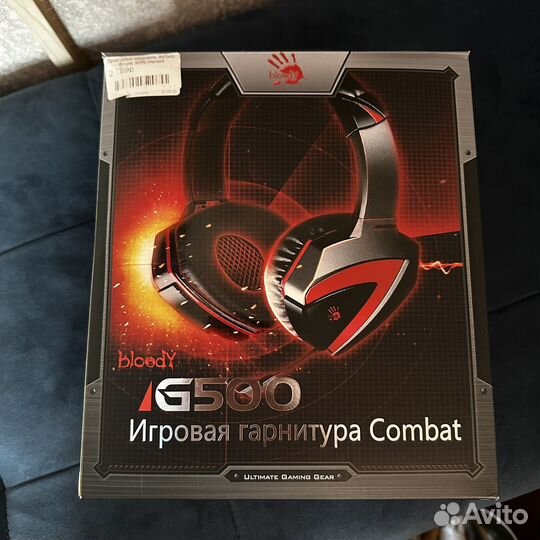 Игровые наушники bloody