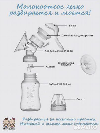 Молокоотсос ручной