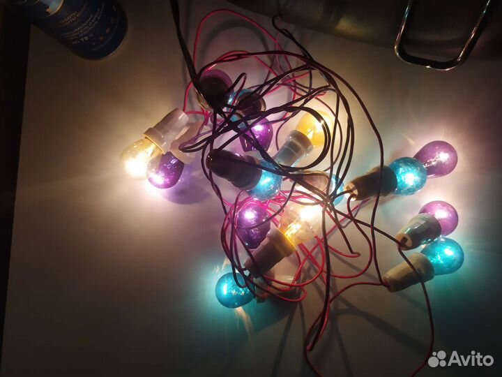 Елочная гирлянда СССР