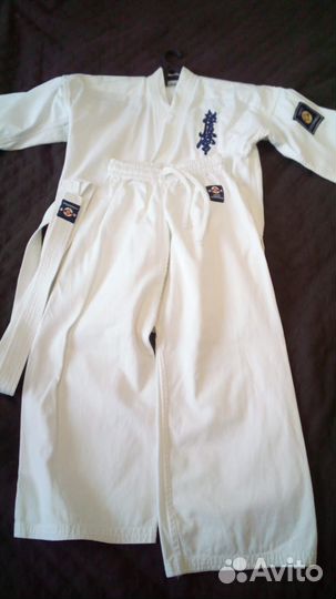 Кимоно для каратэ детское (комплект с защитой 3500