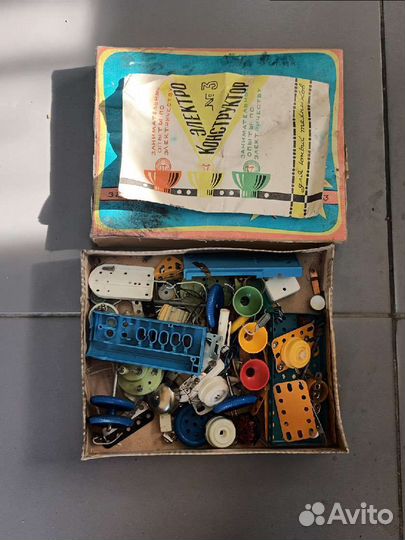 Детский электро-конструктор СССР