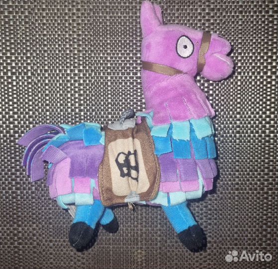 Мягкая игрушка лошадь/ конь из игры Fortnite
