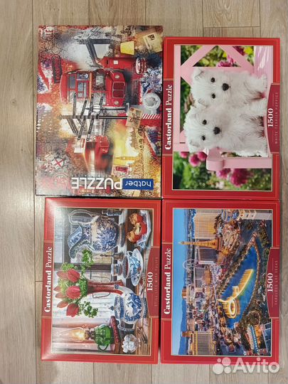 Пазлы 1000, 1500 деталей