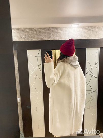 Пальто женское зимнее оверсайз