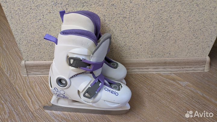 Коньки раздвижные детские oxelo Х Decathlon 30-32